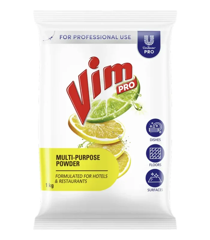 Vim Pro Multipurpose Powder for Commercial Kitchens 1 Kg Pack