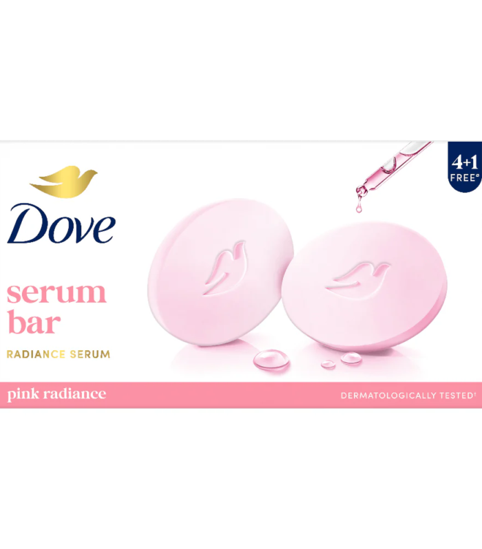 Dove Serum Bar with Radiance Serum | 625g (125g x 5)