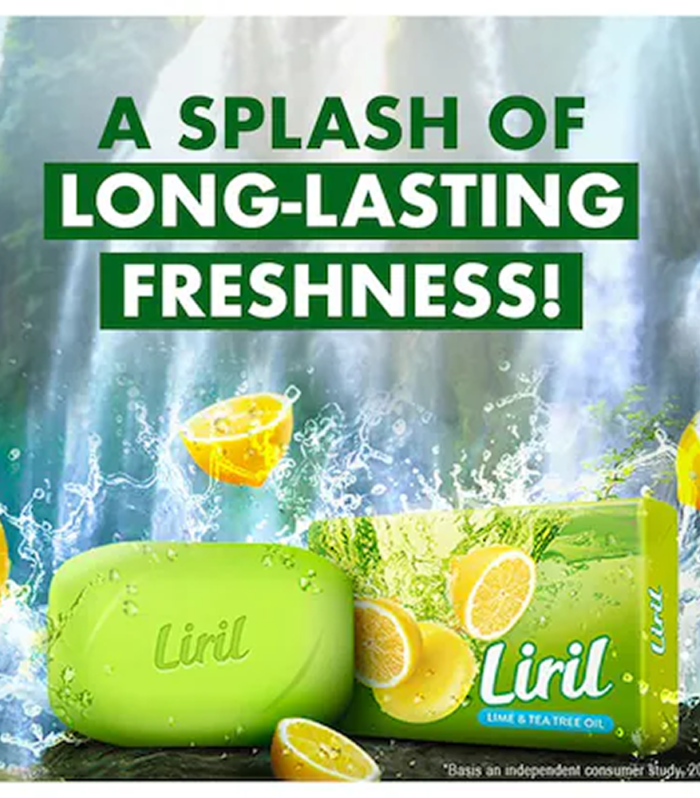 Liril Lemon & Tea Tree Oil Soap 125 g