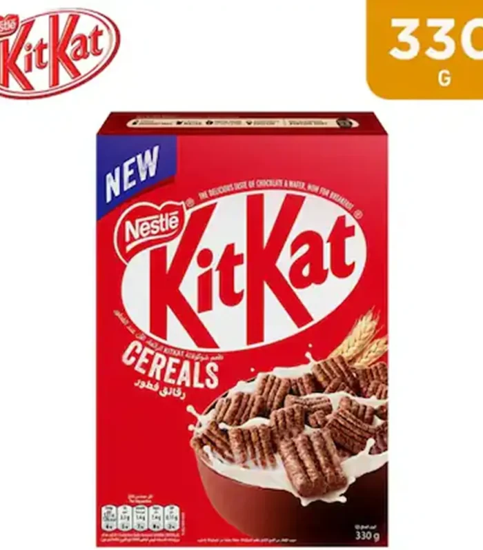 Nestle Kitkat Cereal Squares With Delicious Taste Of Kitkat Chocolate Box and Wafer Newest Addition 330g (Imported) POST